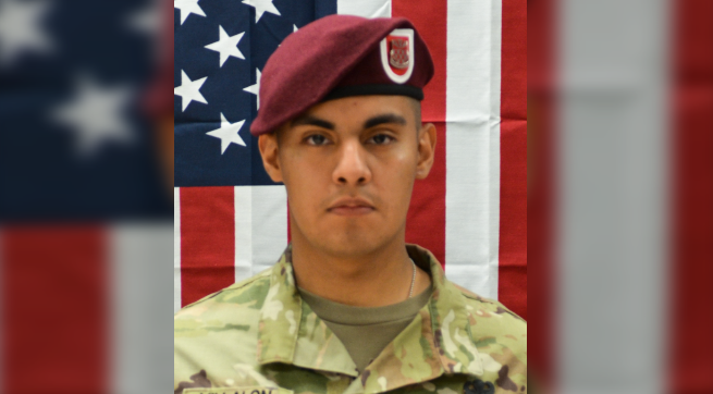 Pfc. Miguel Villalon was killed in an attack in Afghanistan Saturday.