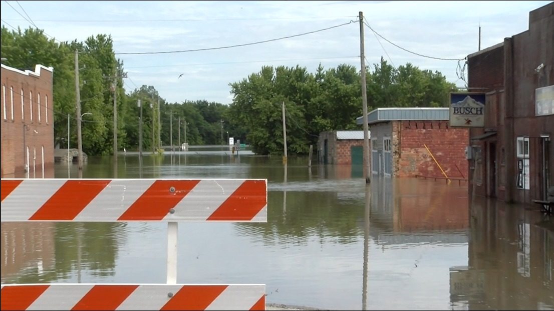Flooding in Mokane