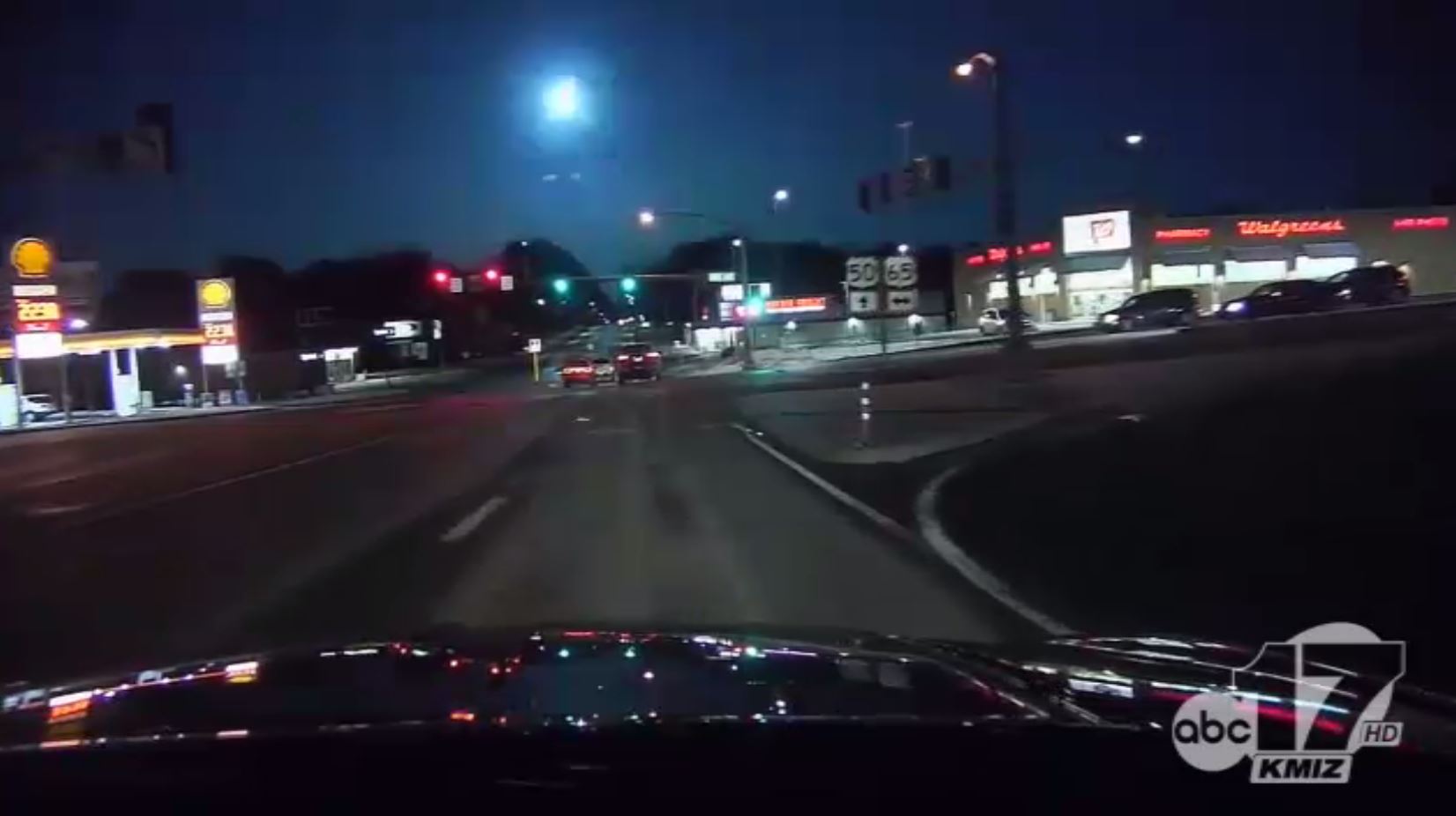 Sedalia meteor photo