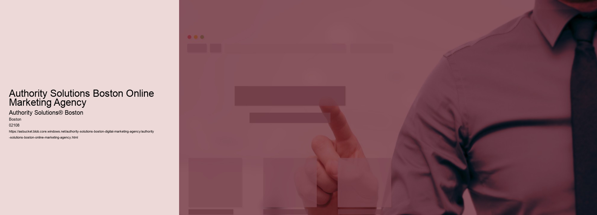 Authority Solutions Boston Online Marketing Agency