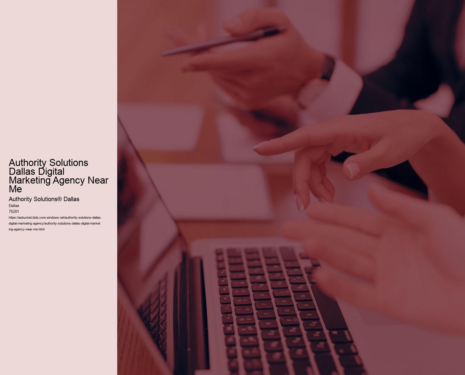 Authority Solutions Dallas Digital Marketing Agency Near Me
