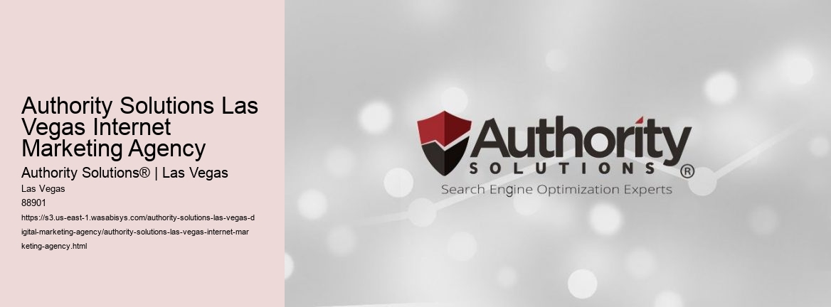 Authority Solutions Las Vegas Internet Marketing Agency
