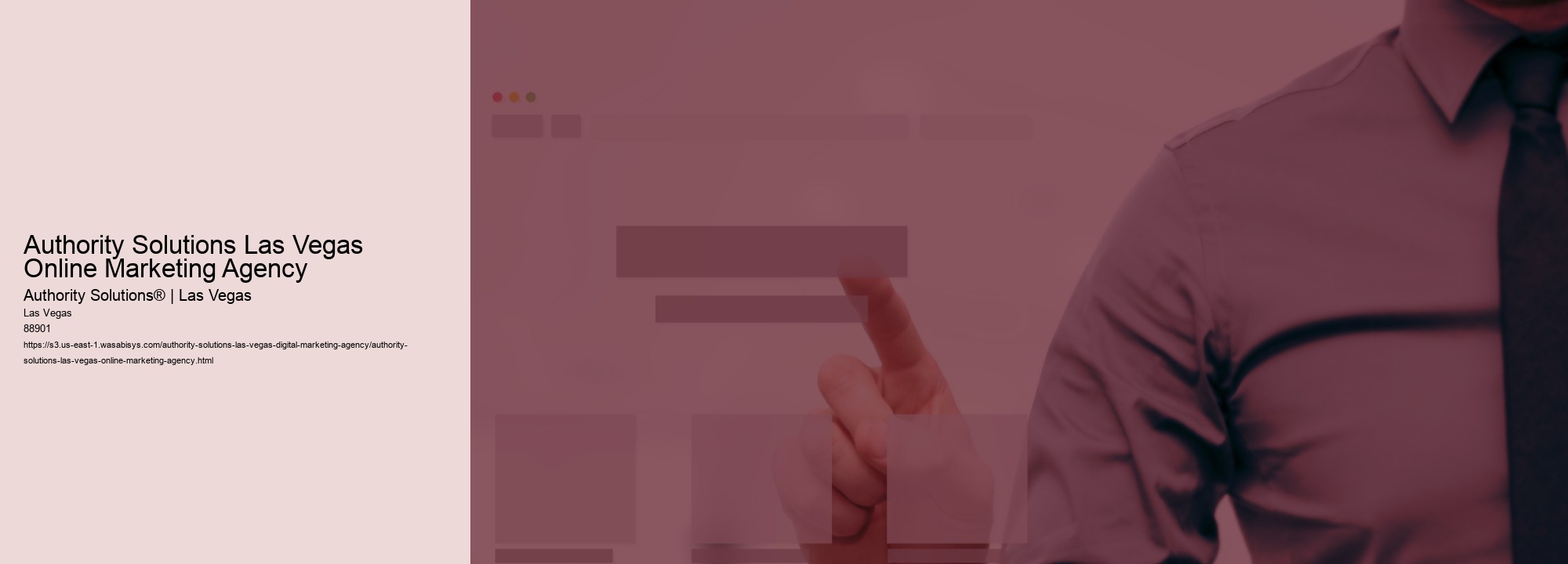 Authority Solutions Las Vegas Online Marketing Agency