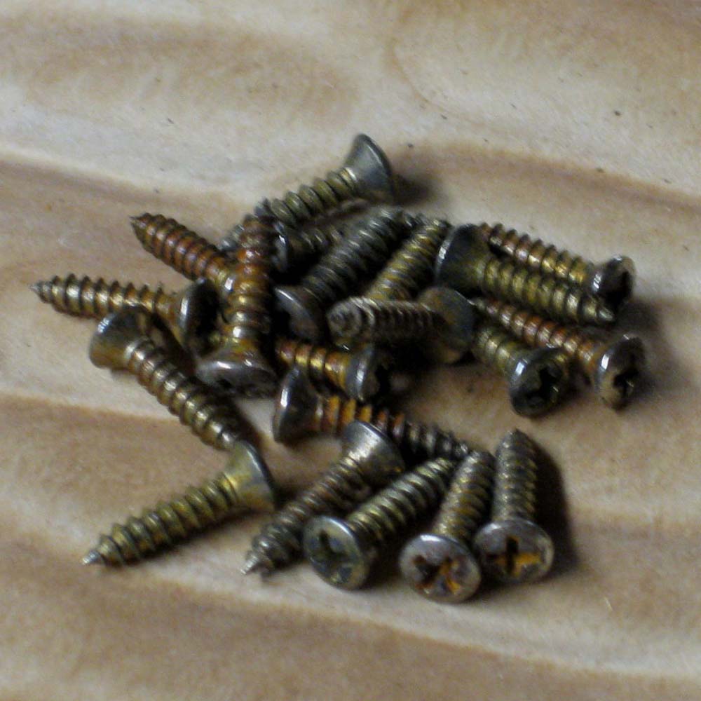 Relic Pickguard Screws Fender Style Scratch plate mounting (20)