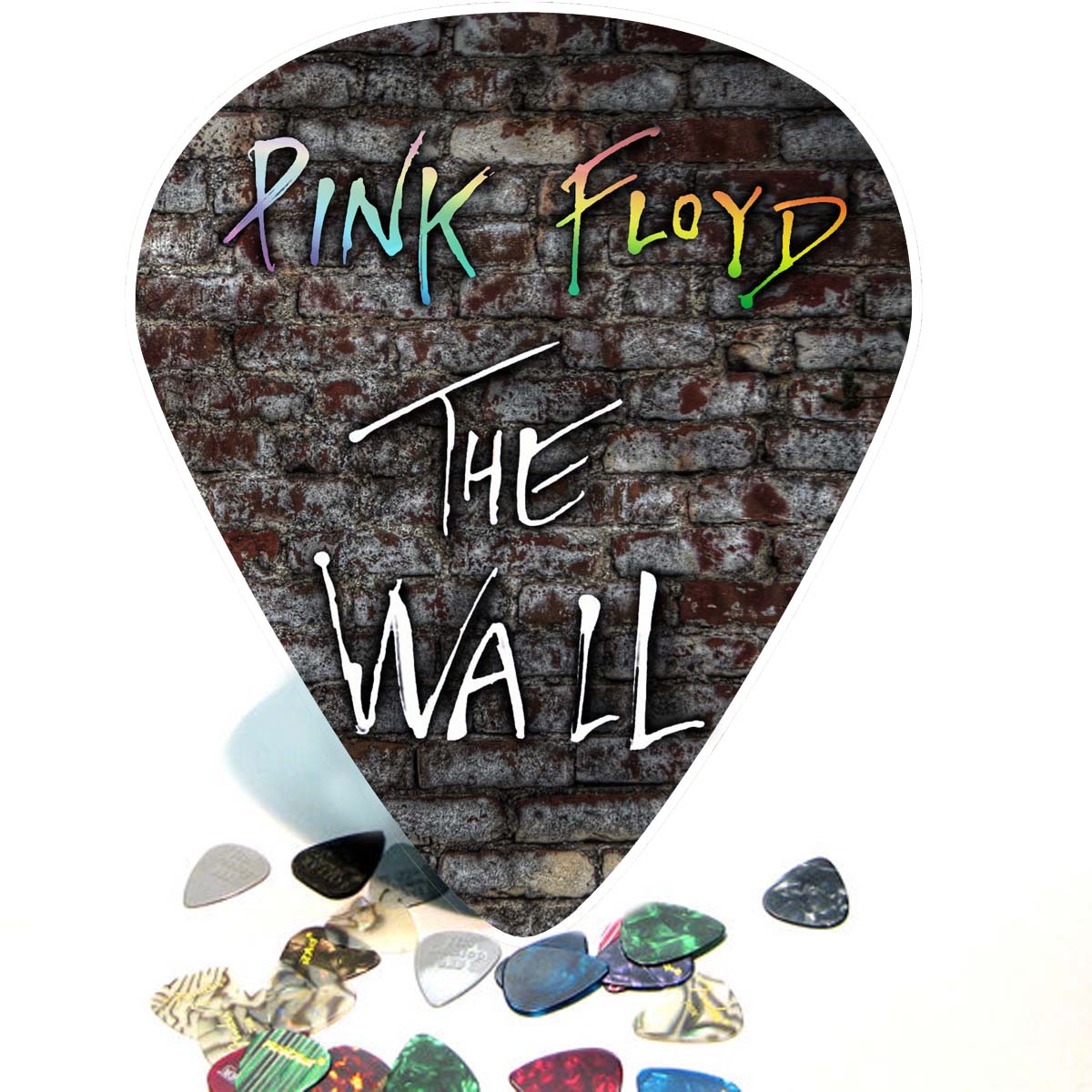 Pink Floyd - The Wall Giant Guitar Pick Wall Art - 1086