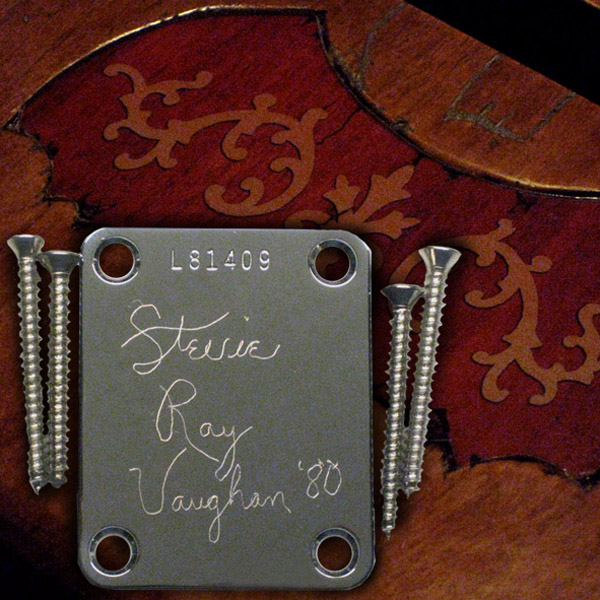 SRV LENNY style Custom Stamped / Engraved Neckplate