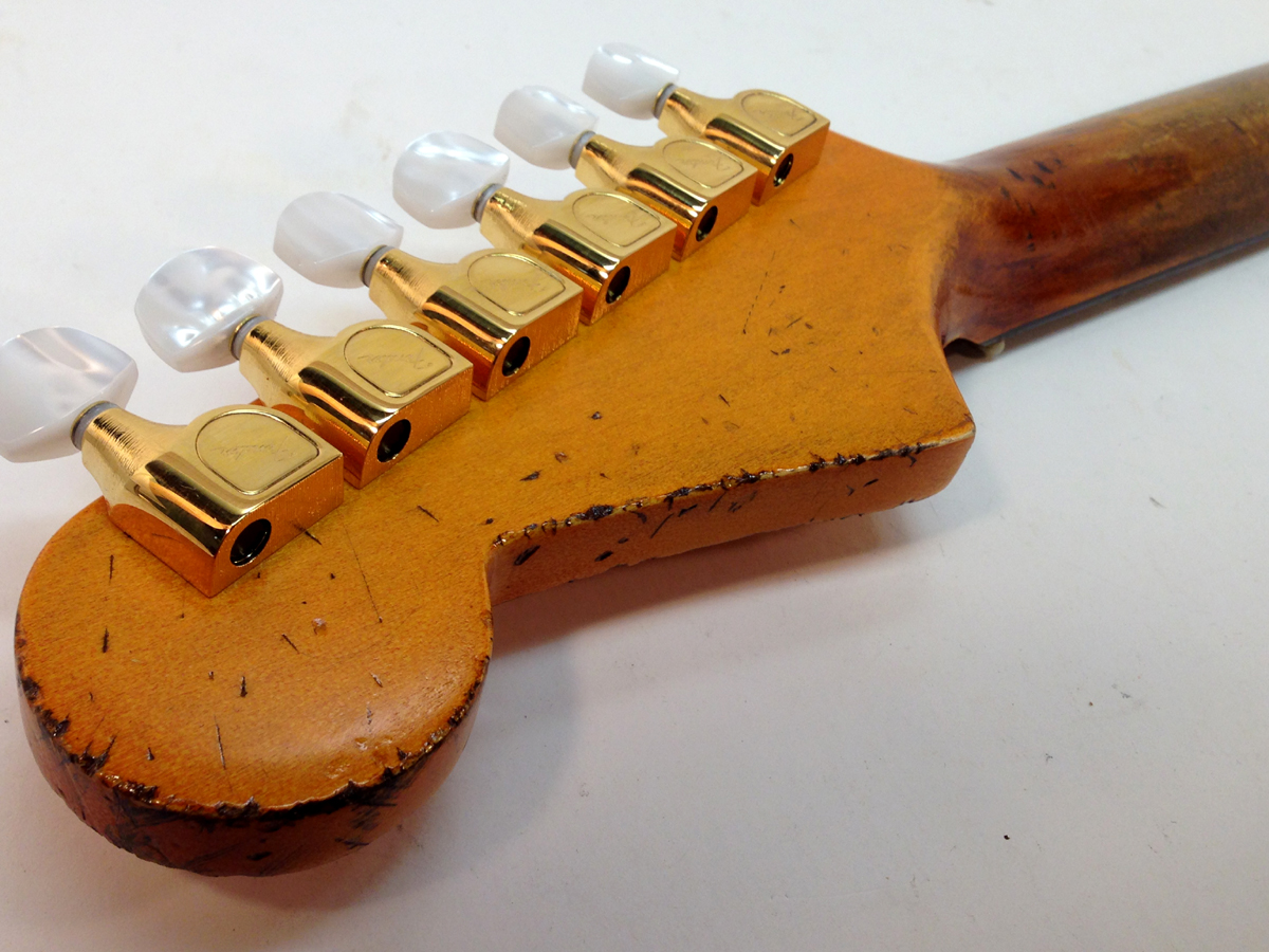Aged Neck - SRV #1 First Wife Replica Stratocaster Replacement