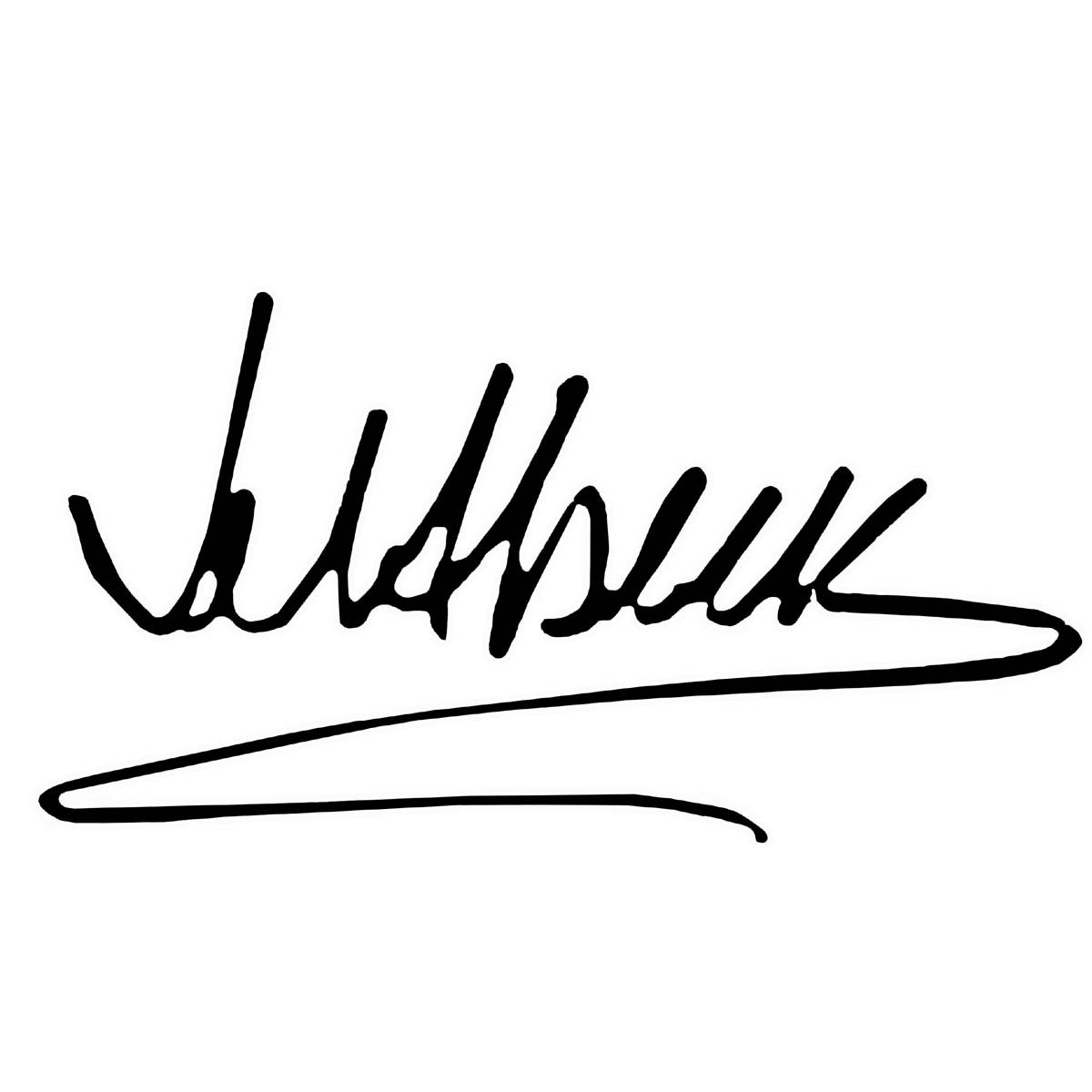 Jeff Beck Signature Headstock Waterslide Decal