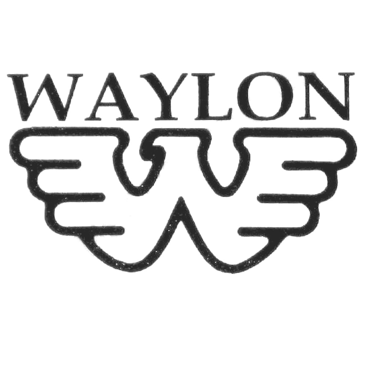 Waylon Jennings Headstock Waterslide Decal for guitar