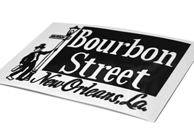Strummer Bourbon Street Esquire replica decal