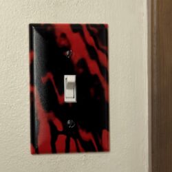 SRV Scotch Tiger Striped light switch cover
