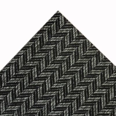 Chevron Black and gray textile pattern 3 ply sheet