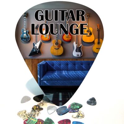 Giant Guitar Pick Wall Art Guitar lounge 1137