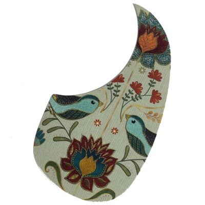Flowers and Birds Martin Acoustic pickguard