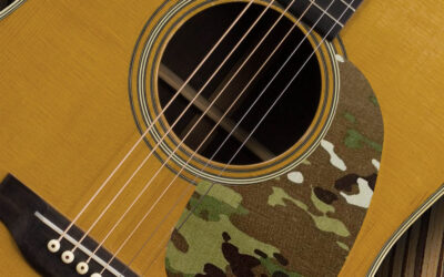 Acoustic Army Camo Custom Pickguard – 119