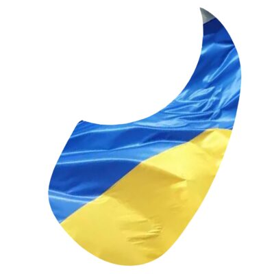 MARTIN -Ukraine flag acoustic pickguard - A-195 copy