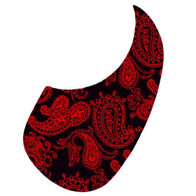 MARTIN - red Paisley- A-175 copy