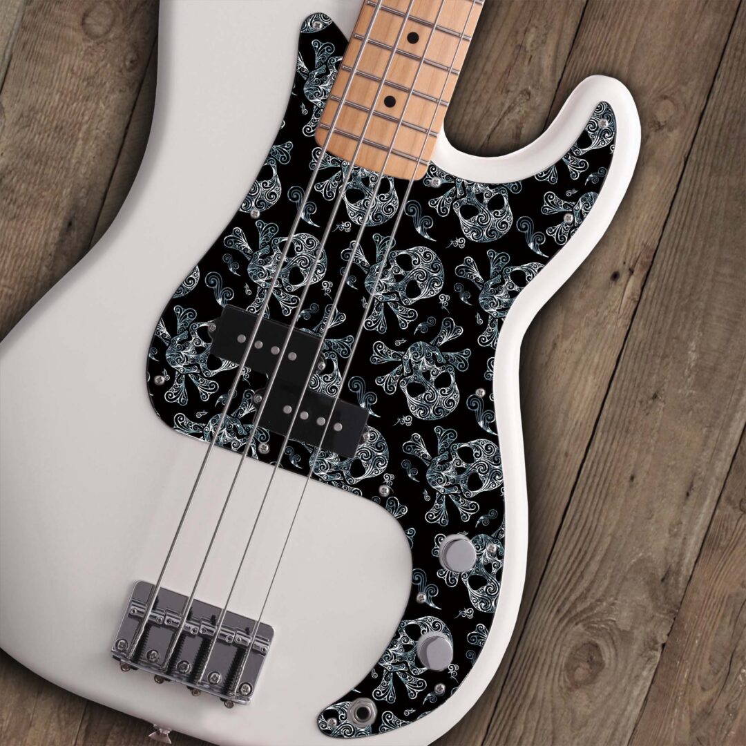 Precision Bass custom printed pickguards