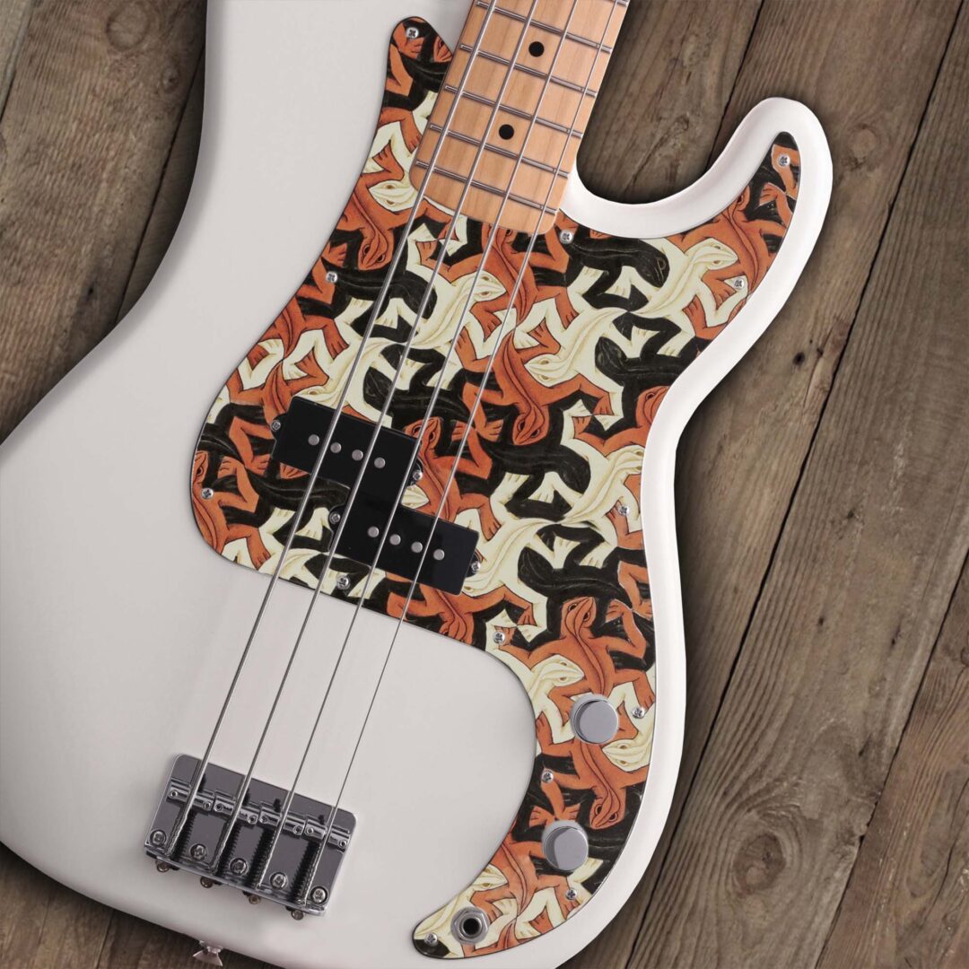 Precision Bass custom printed pickguards