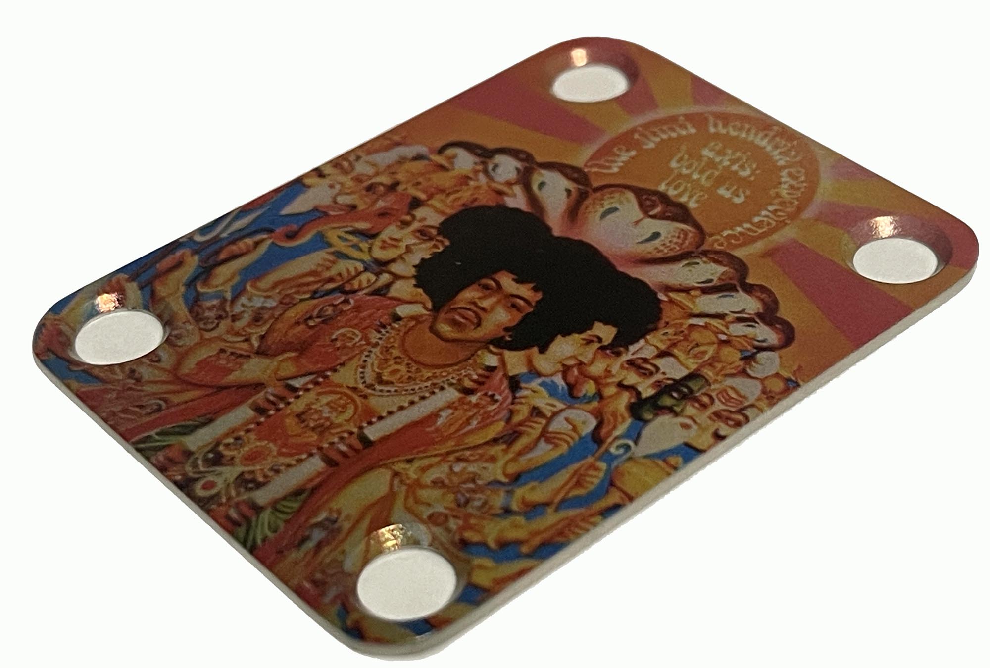 Custom Hendrix Experience Neckplate Filmore East Stratocaster