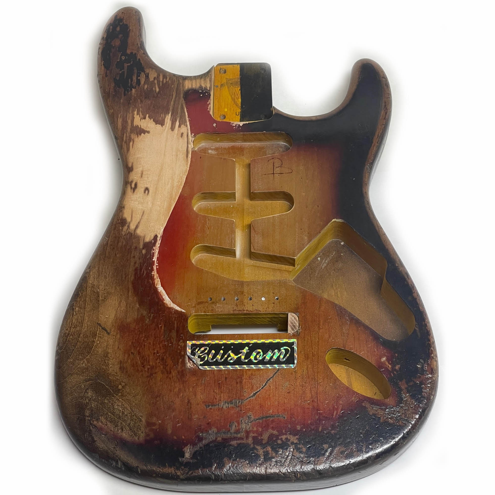SOLD!!! SRV Number One / First Wife Style – Replica Stratocaster Replacement Alder Body