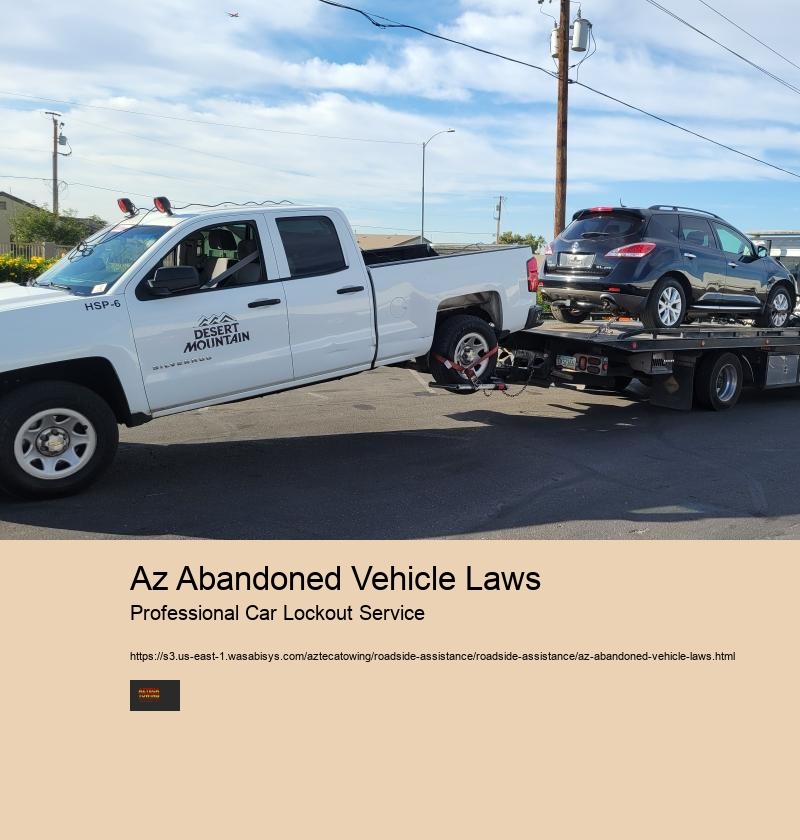 Az Abandoned Vehicle Laws