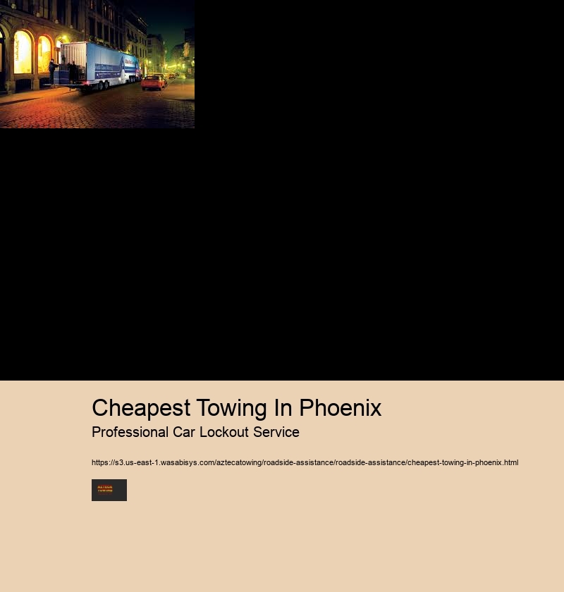 Cheapest Towing In Phoenix