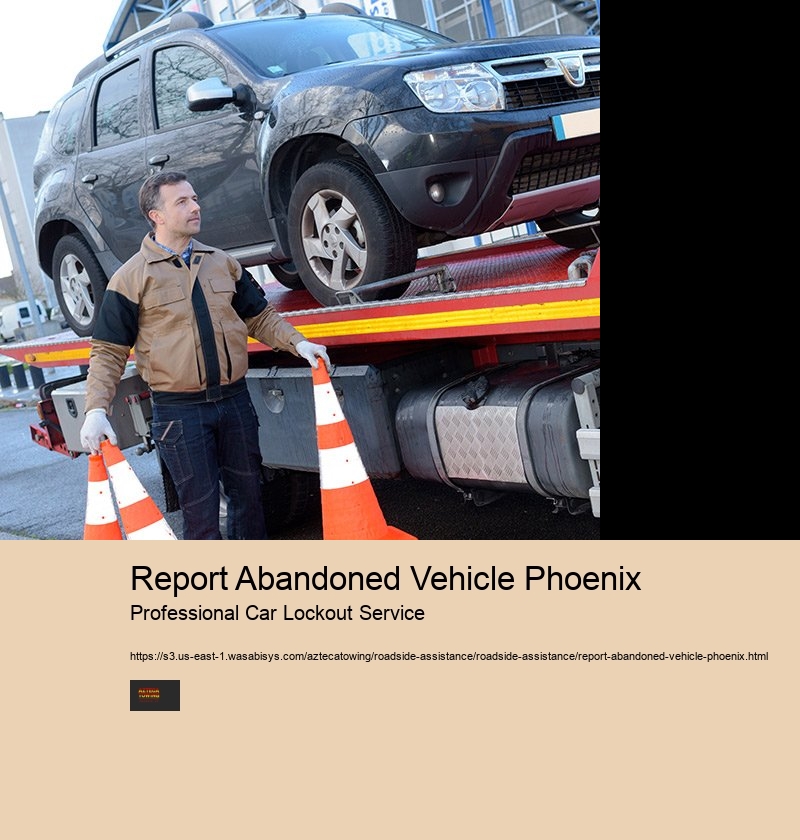 Report Abandoned Vehicle Phoenix