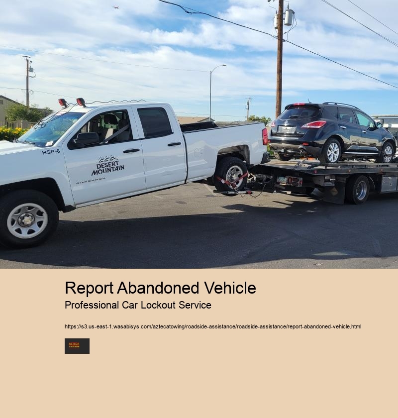 Report Abandoned Vehicle