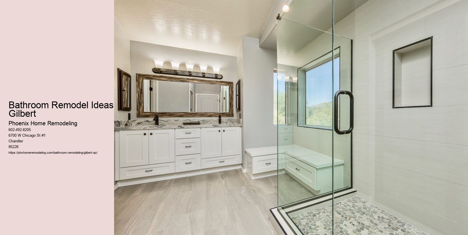 Bathroom Remodel Ideas Gilbert