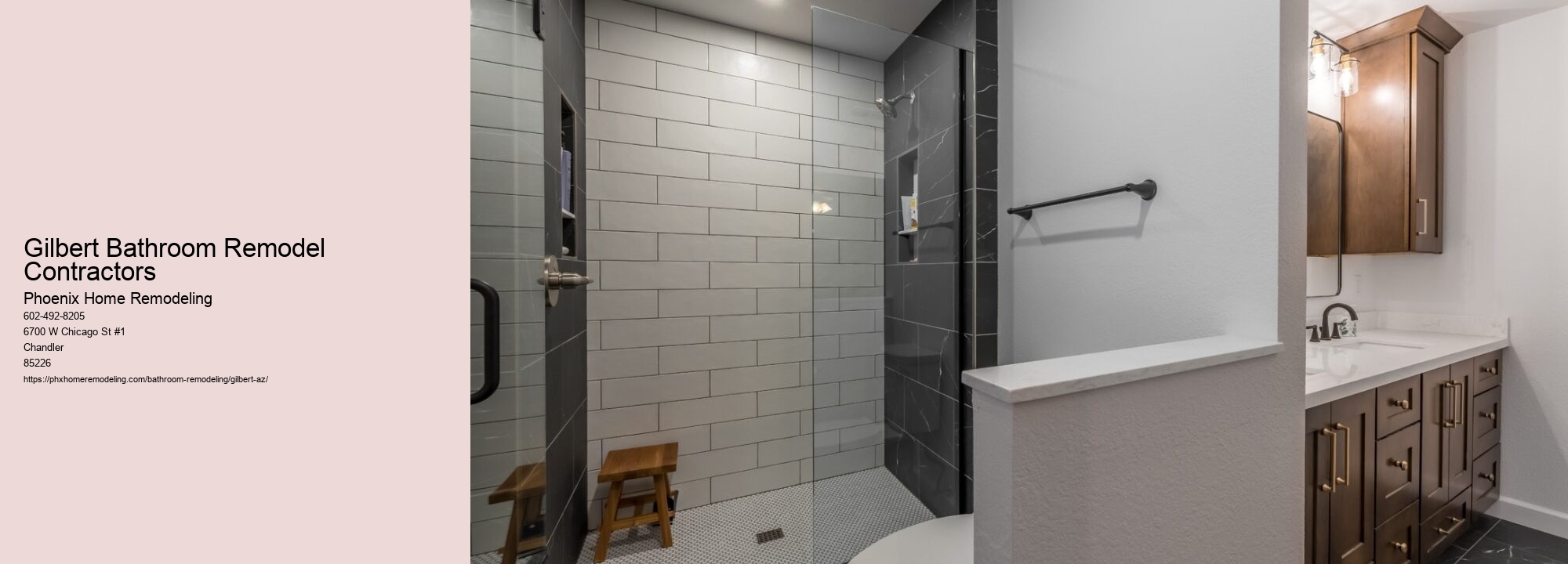 Gilbert Bathroom Remodel Contractors