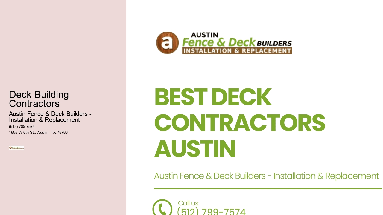 Deck Building Contractors