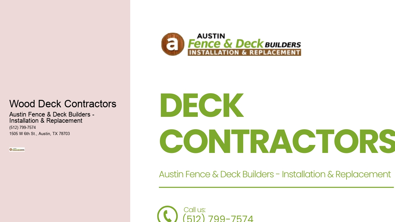 Wood Deck Contractors