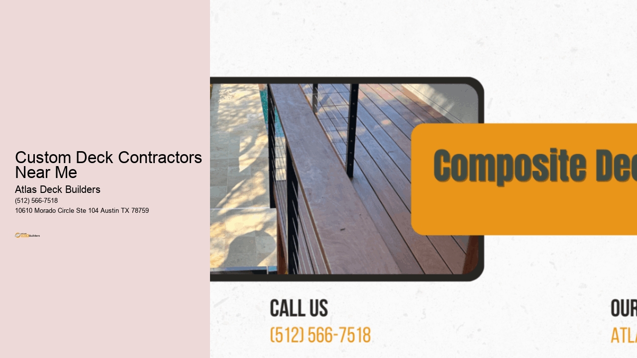 Custom Deck Contractors Near Me