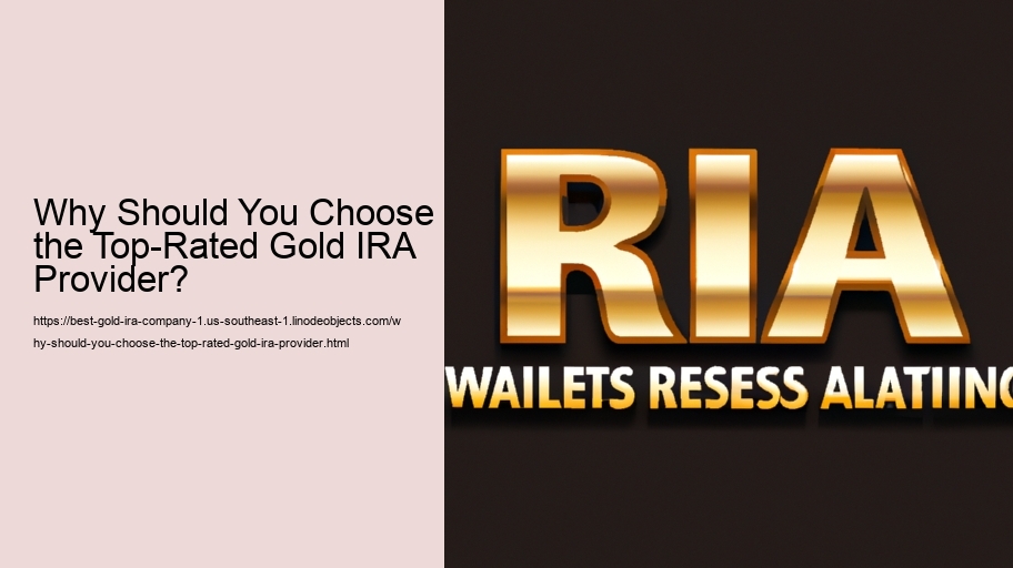 Why Should You Choose the Top-Rated Gold IRA Provider? 