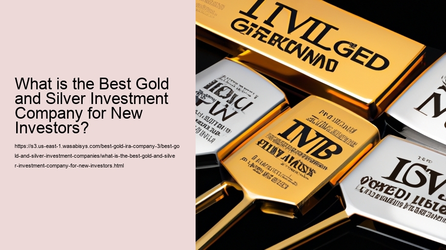 What is the Best Gold and Silver Investment Company for New Investors?