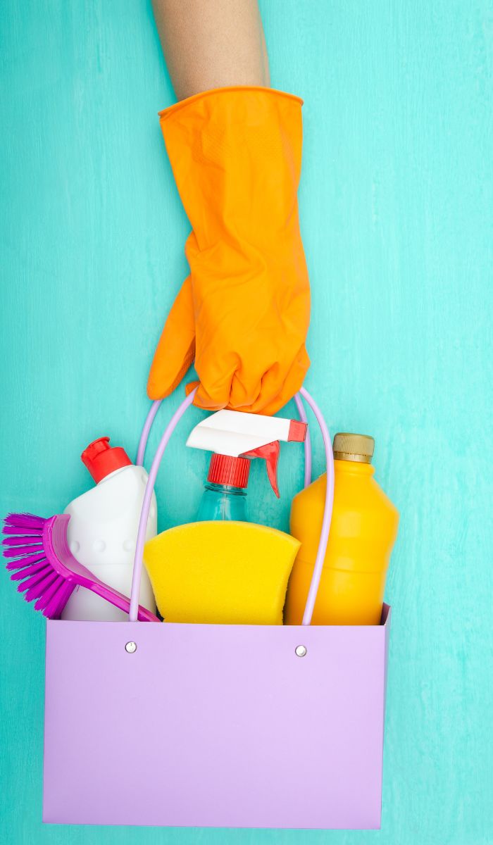 How do background checks improve trust in the cleaning industry?