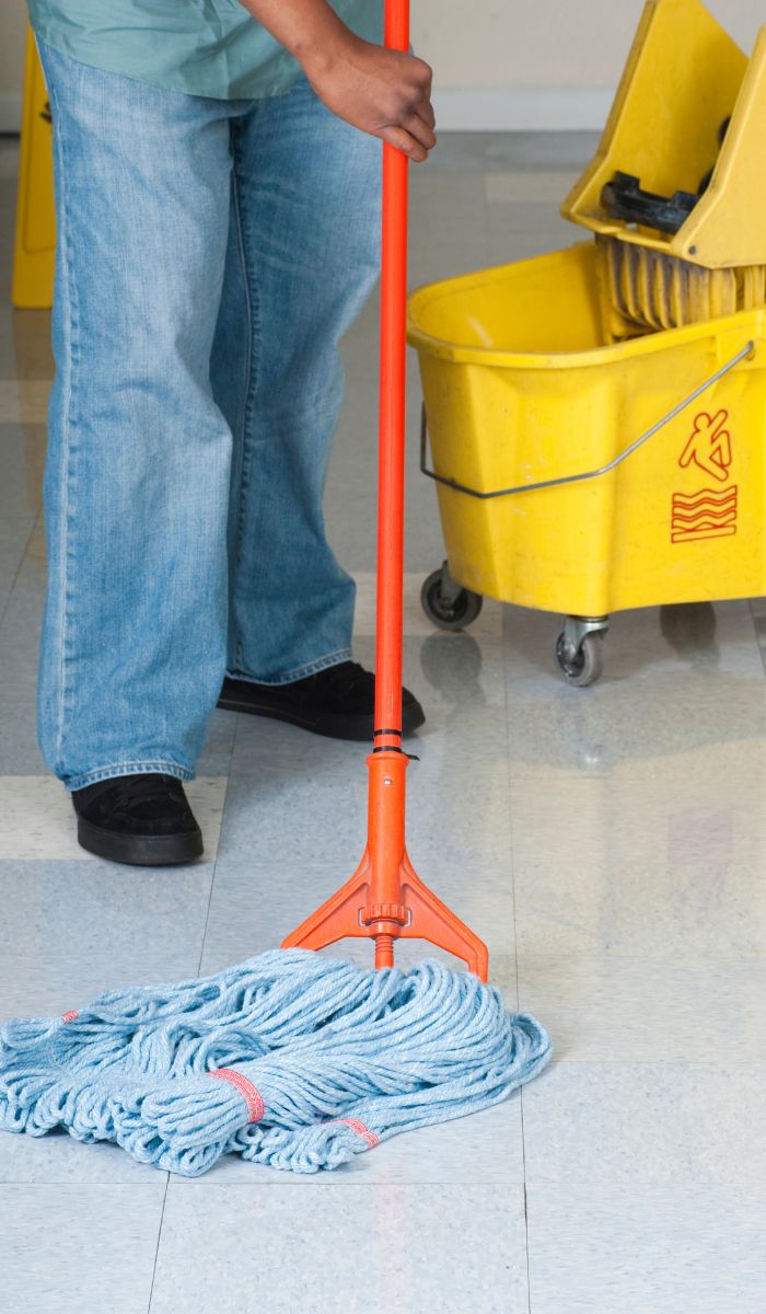 What makes commercial cleaning a fast-paced environment?
