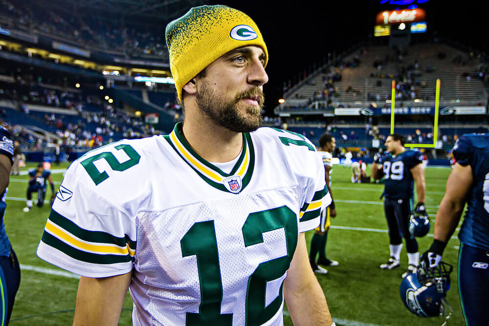 Green Bay Packers Quarterback Aaron Rodgers