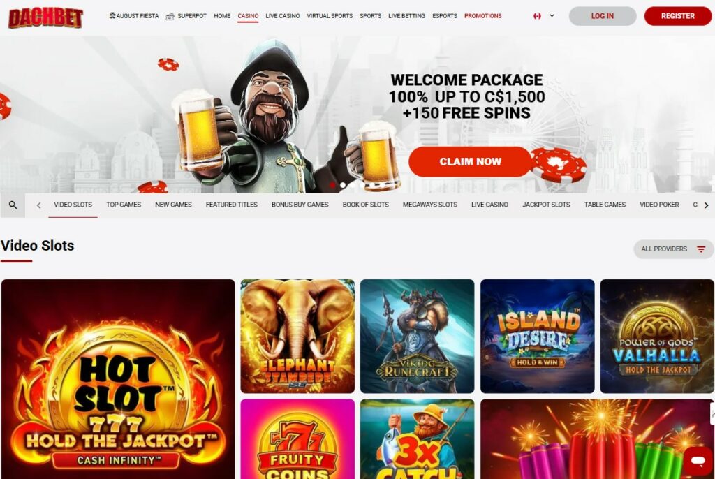 DACHbet Online Casino CA