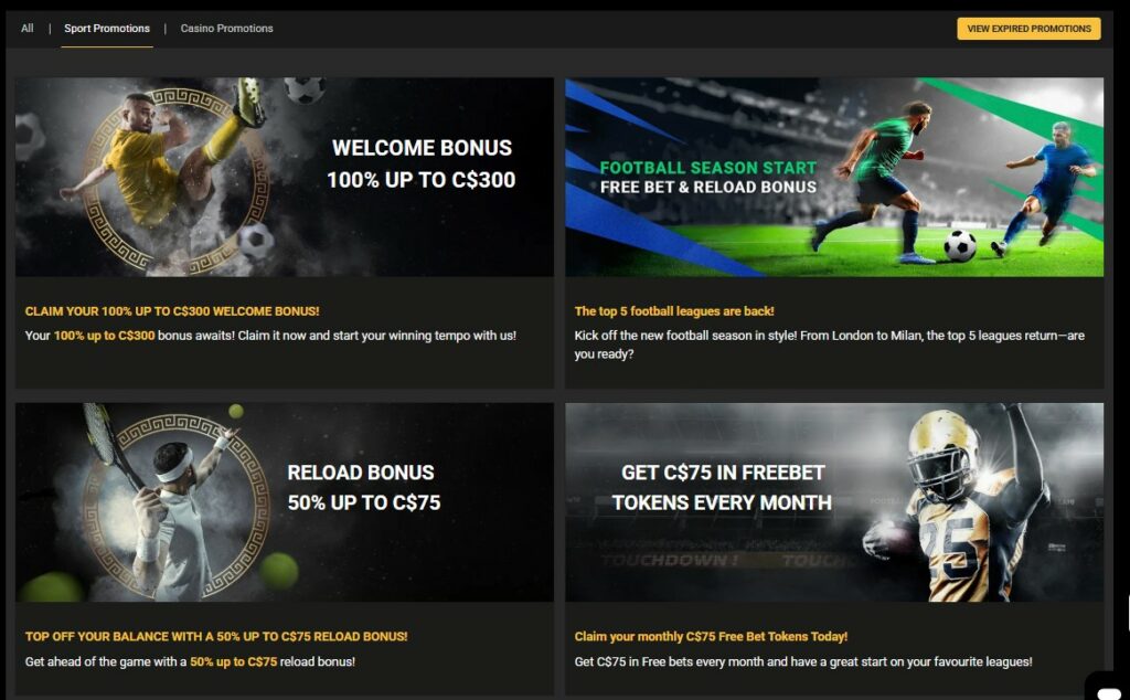 Olympusbet Promotions CA
