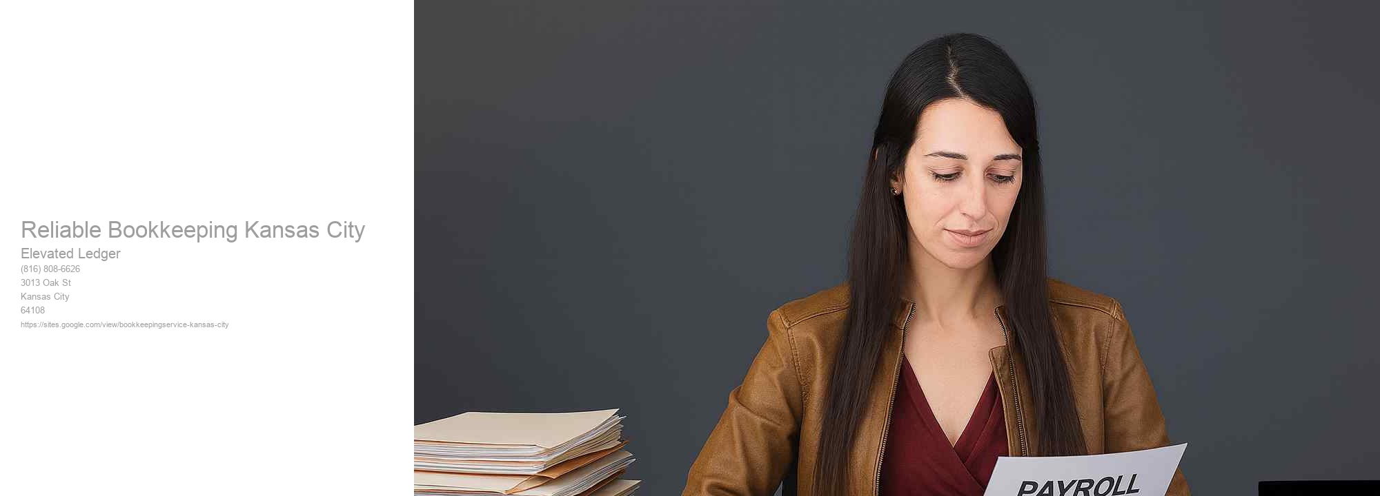 Reliable Bookkeeping Kansas City Elevated Ledger Reliable Bookkeeping Kansas City