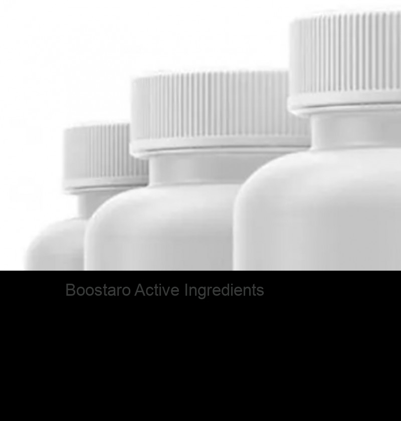 Boostaro Active Ingredients