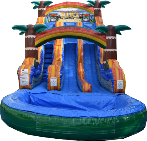 Inflatable water slide rental in Lutz FL