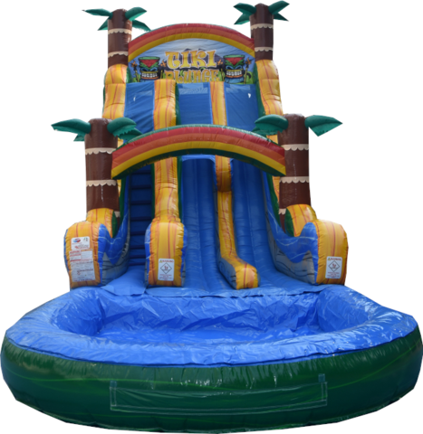 Outdoor water slide rental in Lutz FL