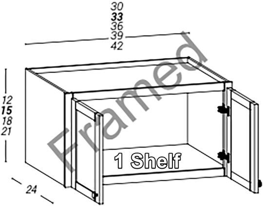 Cabinet Framed 1