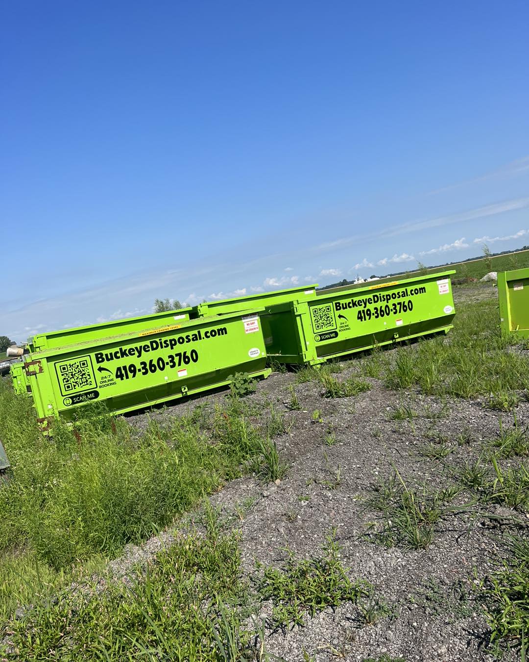 Small Dumpster Rental in Toledo OH