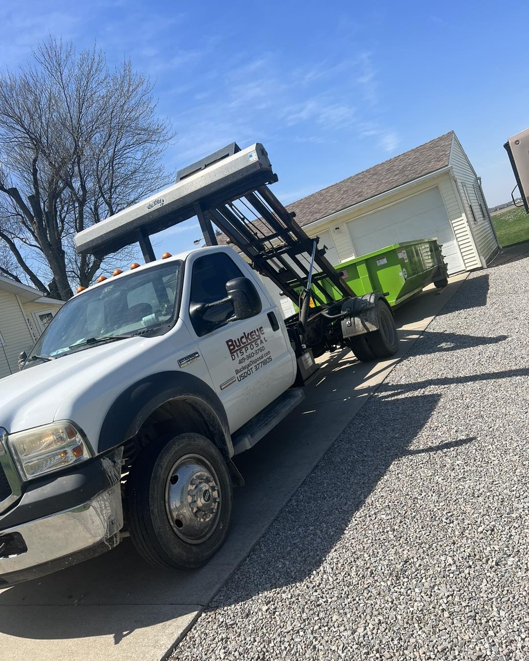 Dumpster rental cost in Toledo OH
