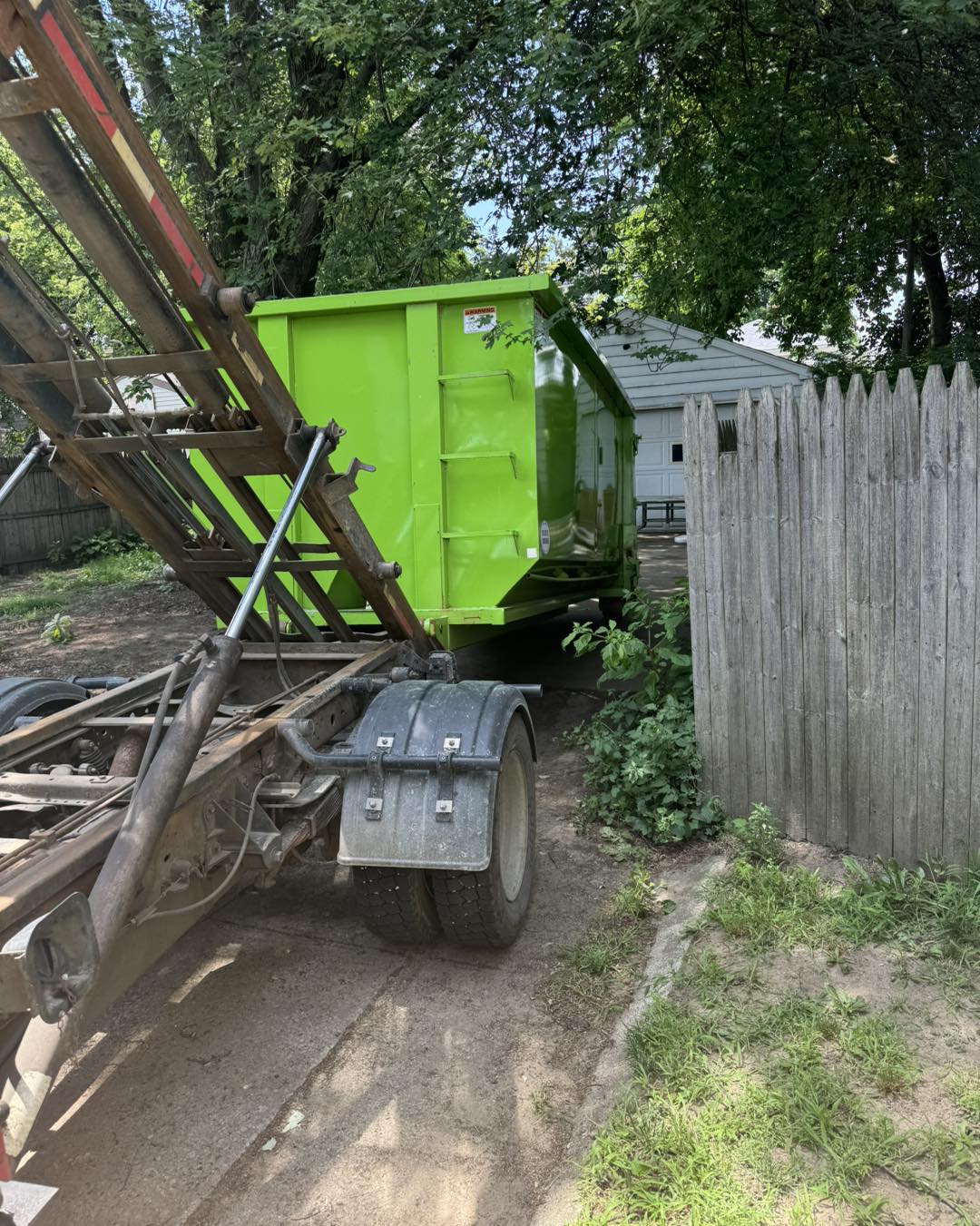 Small dumpster rental in Toledo OH