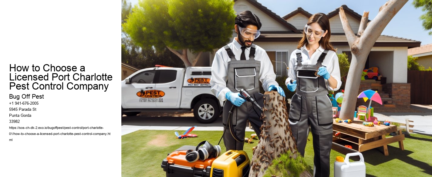 How to Choose a Licensed Port Charlotte Pest Control Company